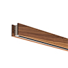 Glide Wood Up/Down Center Feed, Wood Walnut - Click to Enlarge