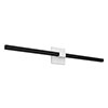 Tie Stix 2-Light Wall Indirect Tunable White Remote 24VDC Power Supply, Horizontal Or Vertical Mounting, White Canopy, 4SQ, Satin Black Finish - Click to Enlarge