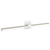 Tie Stix Adjustable Wall/Vanity 24VDC Static White & Warm Dim, Satin Nickel, 4SQ, White - Click to Enlarge