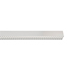 Zipp Shelf And Desk Light Modular, Diffused White Lens with White Louver - Click to Enlarge