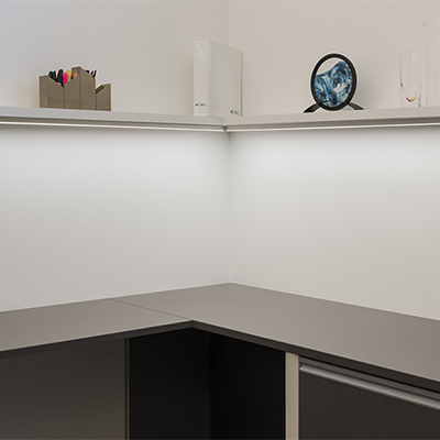 Zipp Shelf And Desk Light Modular - Click to Enlarge